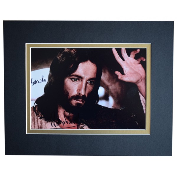Robert Powell Signed Autograph 10x8 photo display Jesus of Nazareth TV  AFTAL  COA Memorabilia PERFECT GIFT