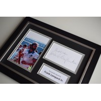 Frank Lampard Signed A4 FRAMED photo Autograph display West Ham United  AFTAL & COA  PERFECT GIFT 