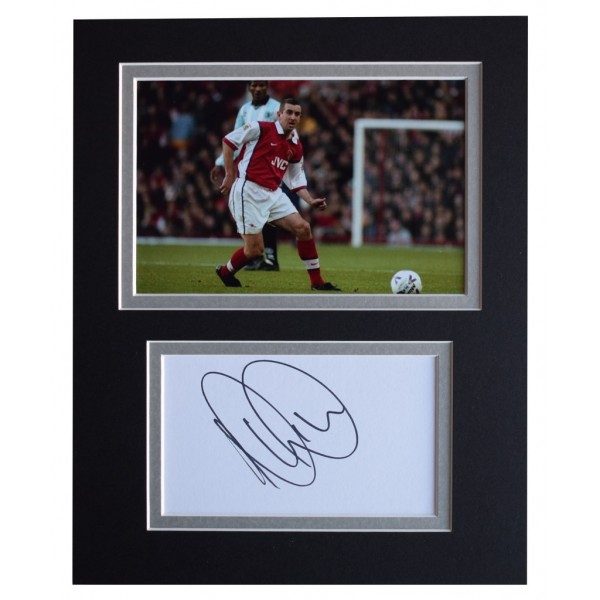 Nigel Winterburn Signed Autograph 10x8 photo display Arsenal Football  AFTAL  COA Memorabilia PERFECT GIFT