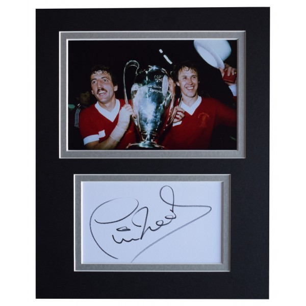 Phil Neal Signed Autograph 10x8 photo display Liverpool Football  AFTAL  COA Memorabilia PERFECT GIFT