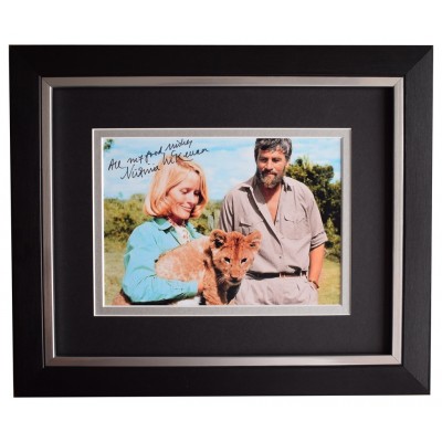 Virginia McKenna SIGNED 10x8 FRAMED Photo Autograph Display Born Free Film AFTAL COA Memorabilia PERFECT GIFT Virginia McKenna SIGNED 10x8 FRAMED Photo Autograph Display Born Free Film AFTAL COA Memorabilia PERFECT GIFT