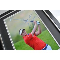 Luke Donald SIGNED FRAMED Photo Autograph 16x12 display Golf Sport AFTAL & COA  SPORT Memorabilia PERFECT GIFT 