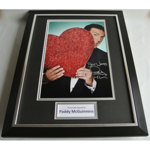 Paddy McGuinness SIGNED FRAMED Photo Autograph 16x12 display TV Take Me Out AFTAL & COA Memorabilia PERFECT GIFT 