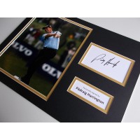 Padraig Harrington SIGNED autograph 16x12 photo mount display Golf   AFTAL & COA Memorabilia PERFECT GIFT 