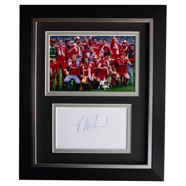 Kevin MacDonald Signed 10x8 Framed Autograph Photo Display Leicester COA Perfect Gift Memorabilia		