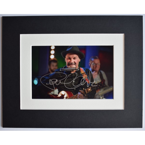 Paul Carrack Signed Autograph 10x8 photo display Mike Mechanics music AFTAL COA Perfect Gift Memorabilia