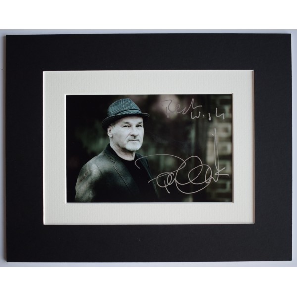 Paul Carrack Signed Autograph 10x8 photo display Mike Mechanics music AFTAL COA Perfect Gift Memorabilia