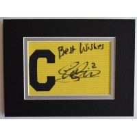 Simon Francis Signed Captains Armband & free mount display Bournemouth AFTAL COA Perfect Gift Memorabilia		
