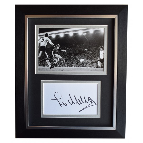 Jan Molby Signed 10x8 Framed Autograph Photo Display Liverpool Football COA Perfect Gift Memorabilia