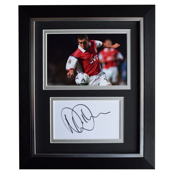 Nigel Winterburn Signed 10x8 Framed Autograph Photo Display Arsenal AFTAL COA Perfect Gift Memorabilia	