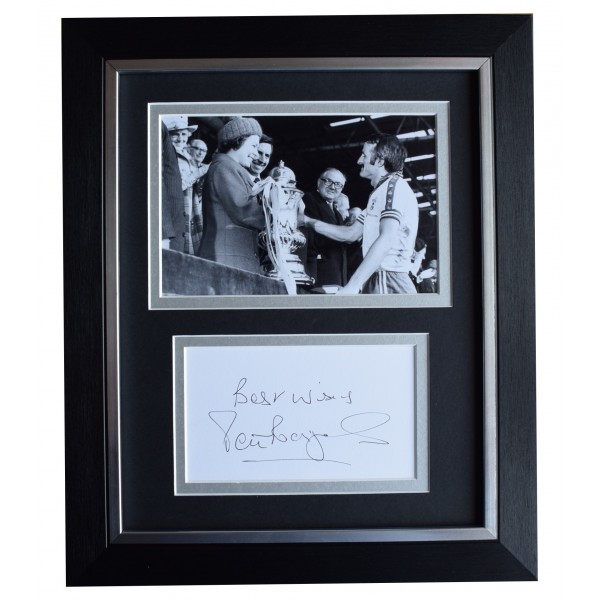 Peter Rodrigues Signed 10x8 Framed Autograph Photo Display Southampton AFTAL COA  Perfect Gift Memorabilia	