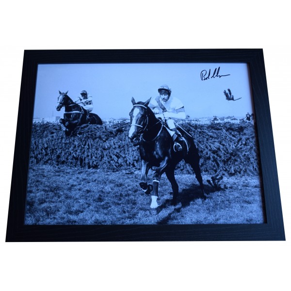 Bob Champion Signed Autograph 16x12 framed photo display Aldaniti Horse Racing  Perfect Gift Memorabilia